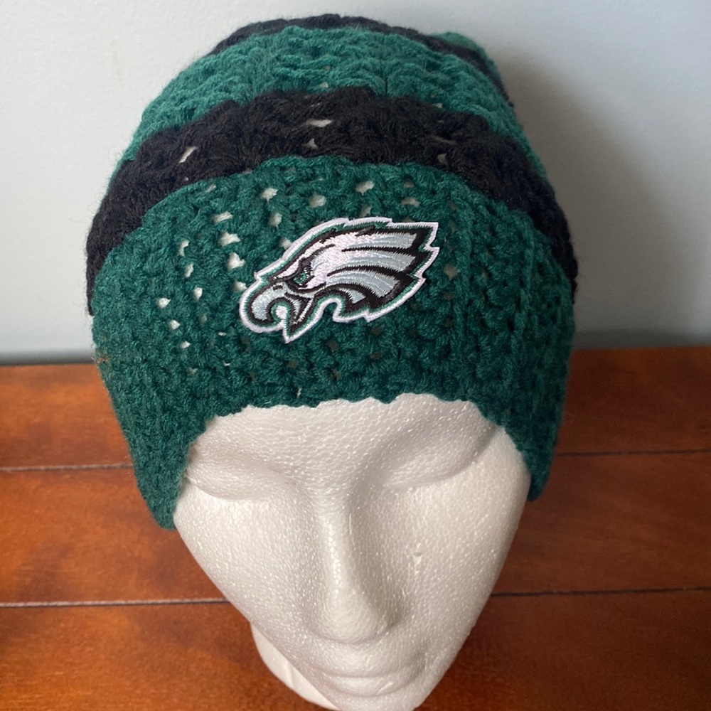 New handmade Philadelphia Eagles 🦅 crochet hat